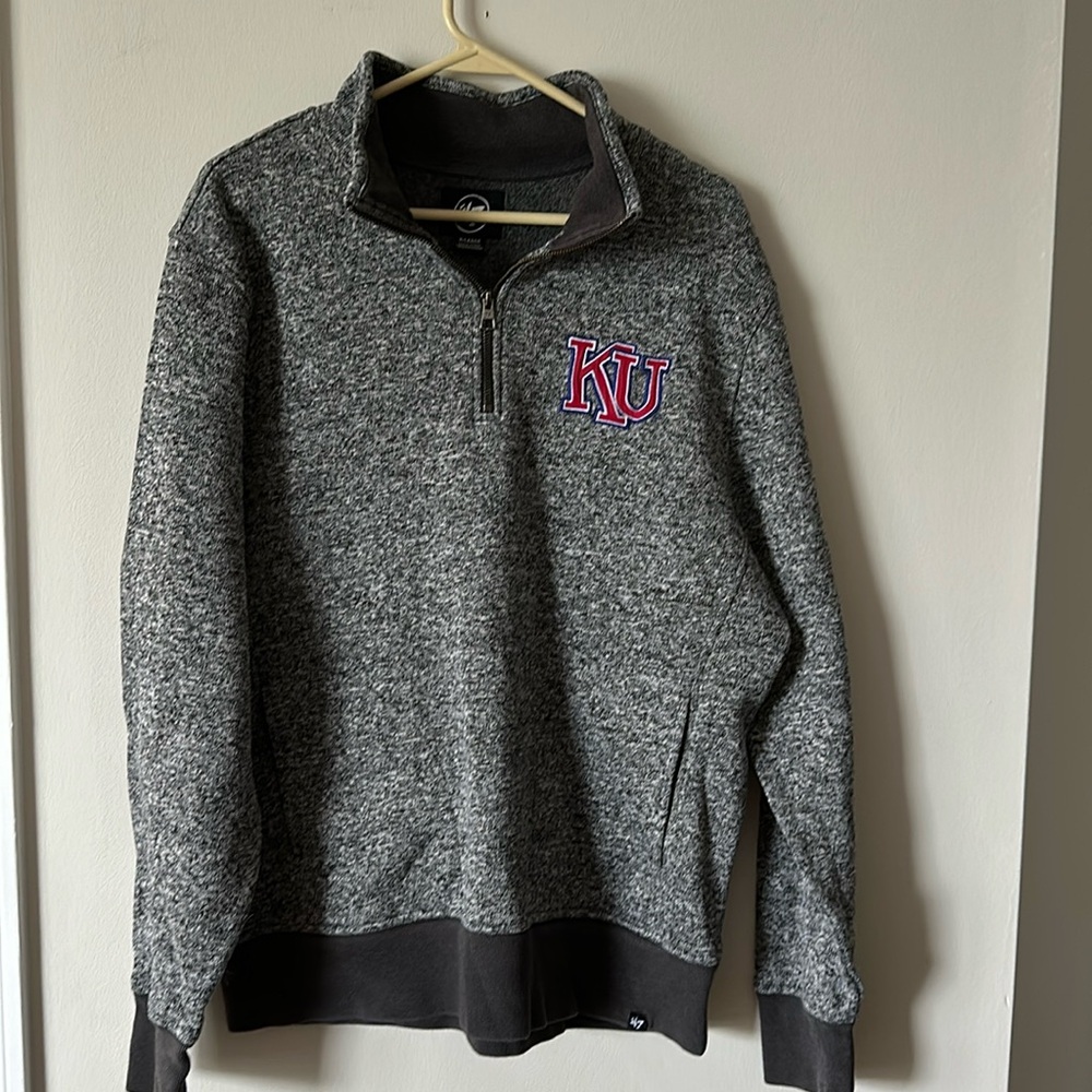 Men’s KU 3/4 zip XL